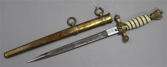 A  naval dagger?